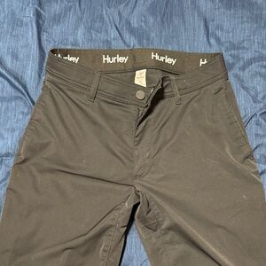 Hurley Men's Charcoal Chinos
